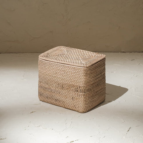 Rattan storage baskets - Different sizes and colours! - Coastal Villa Homeware